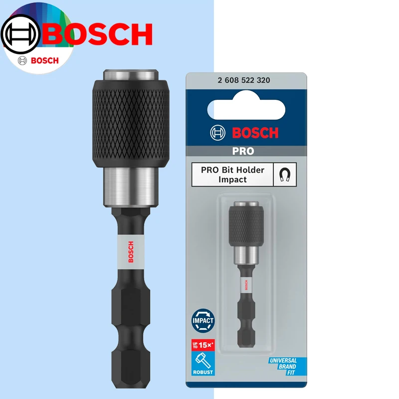 Power Tools Holder - BOSCH 2608522320 PRO ที่ใส่ดอกไขควงแบบเปลี่ยนเร็วสำหรับไขควงกระแทก 60 มม.