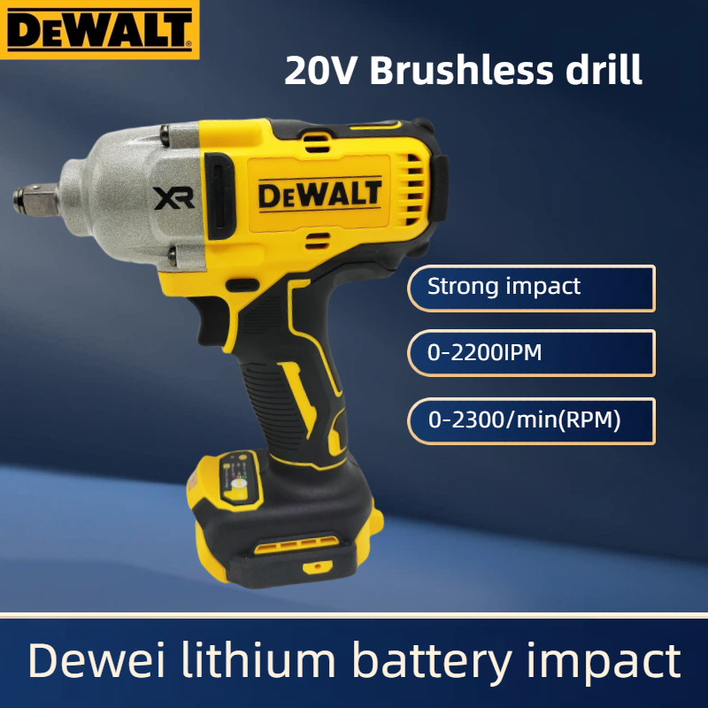 Dewalt Power Tools Xr - ประแจบล็อกไร้สาย DEWALT DCF900 20V MAX XR