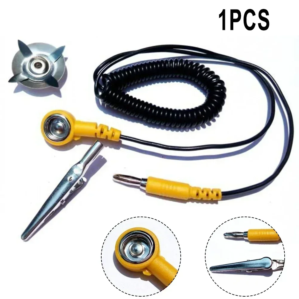 Power Tools Yellow And Black - 1 PC ESD GROUND Wire Anti-Static