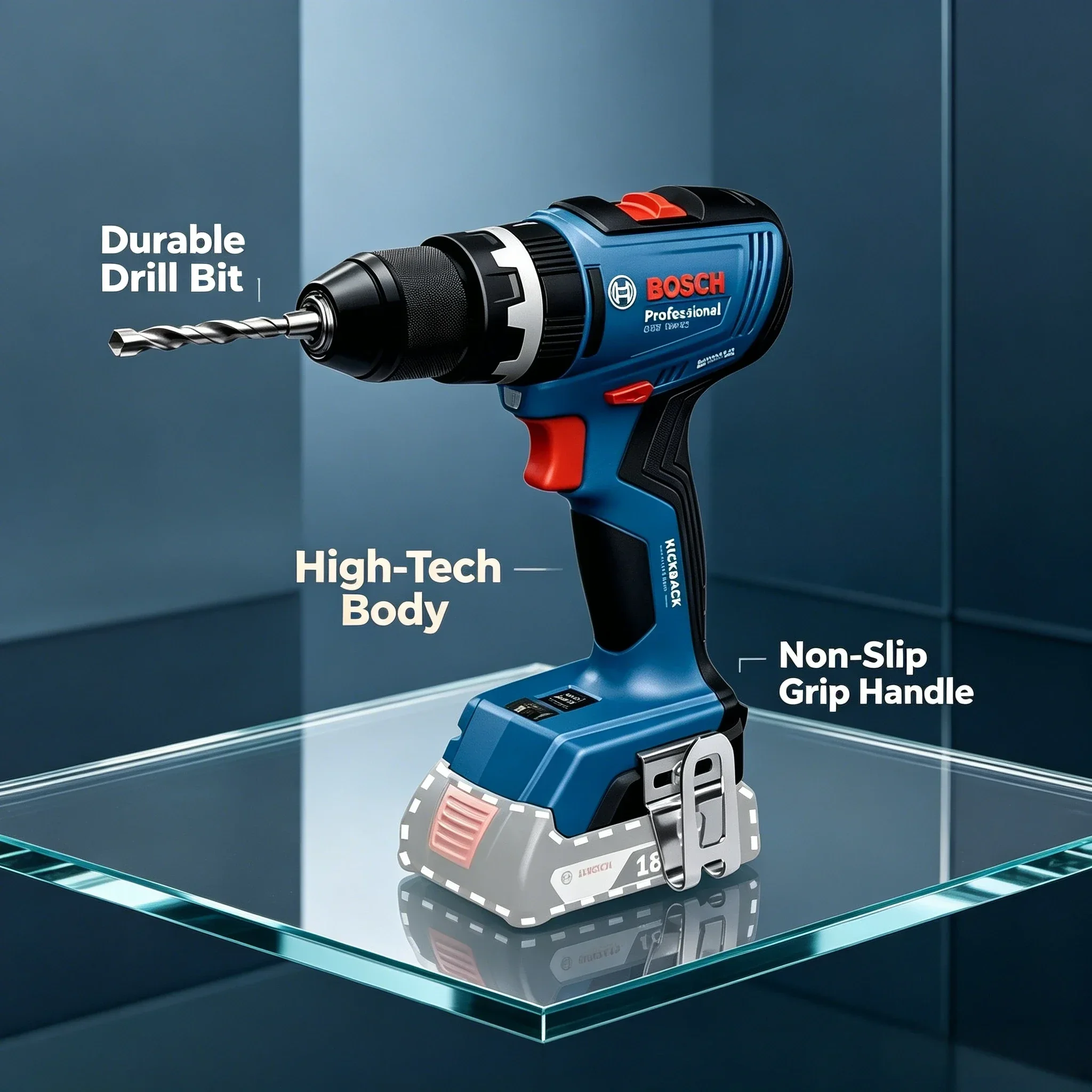 Power Tools Kits - บ๊อช GSB 18V-65 Professional ชุดสว่านไร้สาย 18V