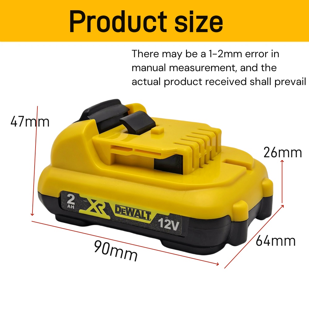 แบตเตอรี่ลิเธียม-ไอออน DEWALT  - Dewalt Power Tools Xr บทวิจารณ์และราคา