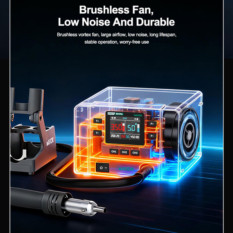 สถานีรีเวิร์คแบบลมร้อนอัจฉริยะ - Power Tools Toolstation บทวิจารณ์และราคา