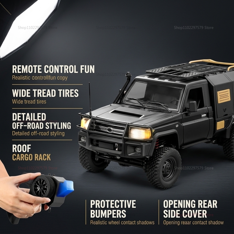 รถบรรทุกออฟโรด RC รุ่น MN82S ข - Power Tools World บทวิจารณ์และราคา