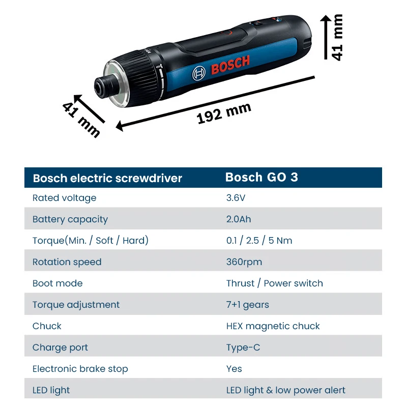 ไขควงไฟฟ้า BOSCH Go 3 ไขควงอัจ - Power Tools Hand Tools บทวิจารณ์และราคา