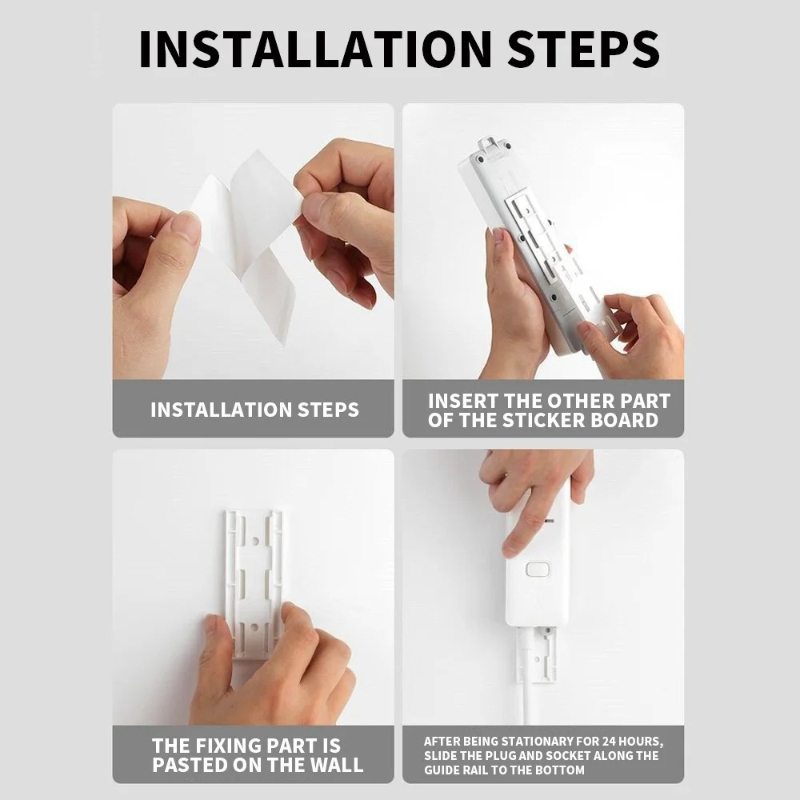 ที่ยึดปลั๊กไฟแบบติดผนังพร้อมกา - Power Tools Holder บทวิจารณ์และราคา