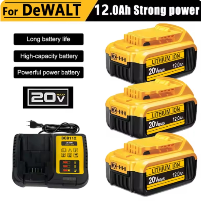 ชุดแบตเตอรี่ลิเธียม 20V MAX XR - Dewalt Power Tools Xr บทวิจารณ์และราคา