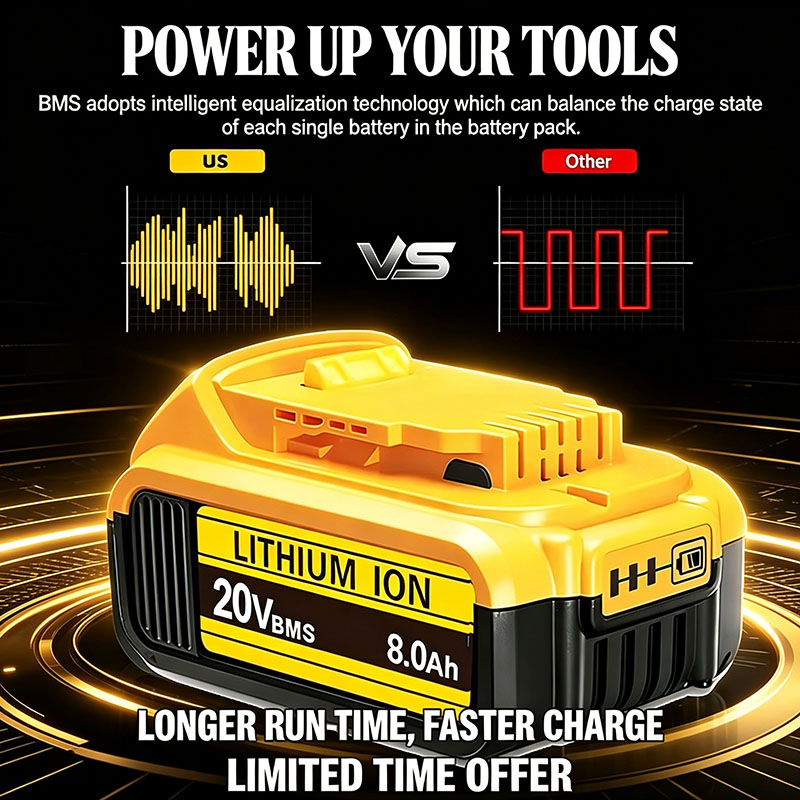 ชุดแบตเตอรี่ลิเธียม 20V MAX XR - Dewalt Power Tools Xr บทวิจารณ์และราคา