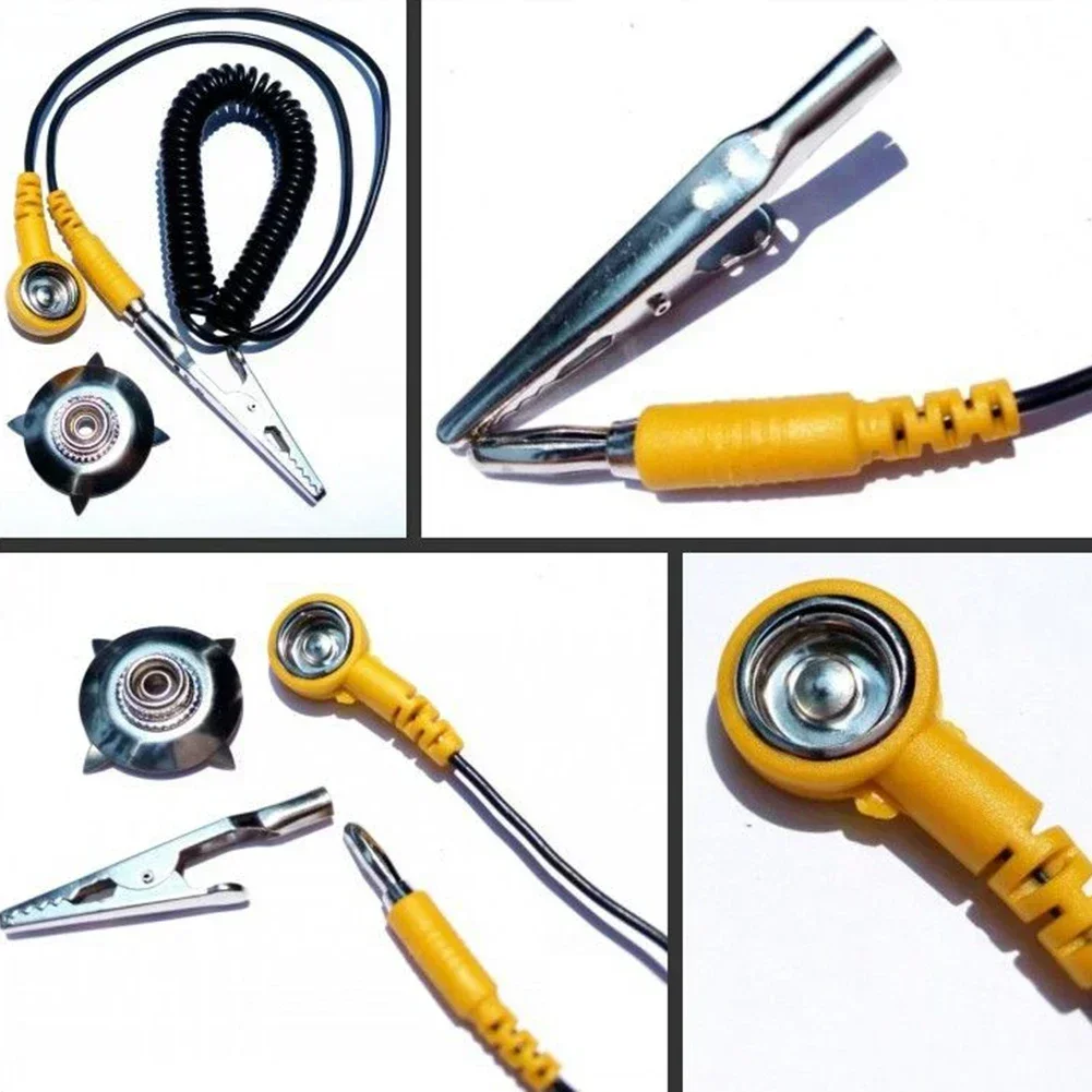1 PC ESD GROUND Wire Anti-Stat - Power Tools Yellow And Black บทวิจารณ์และราคา