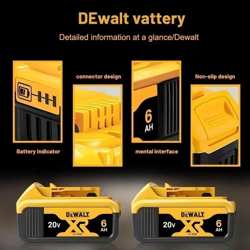 ดีวอลท์ XR 100% แบตเตอรี่ของแท - Dewalt Power Tools Xr บทวิจารณ์และราคา