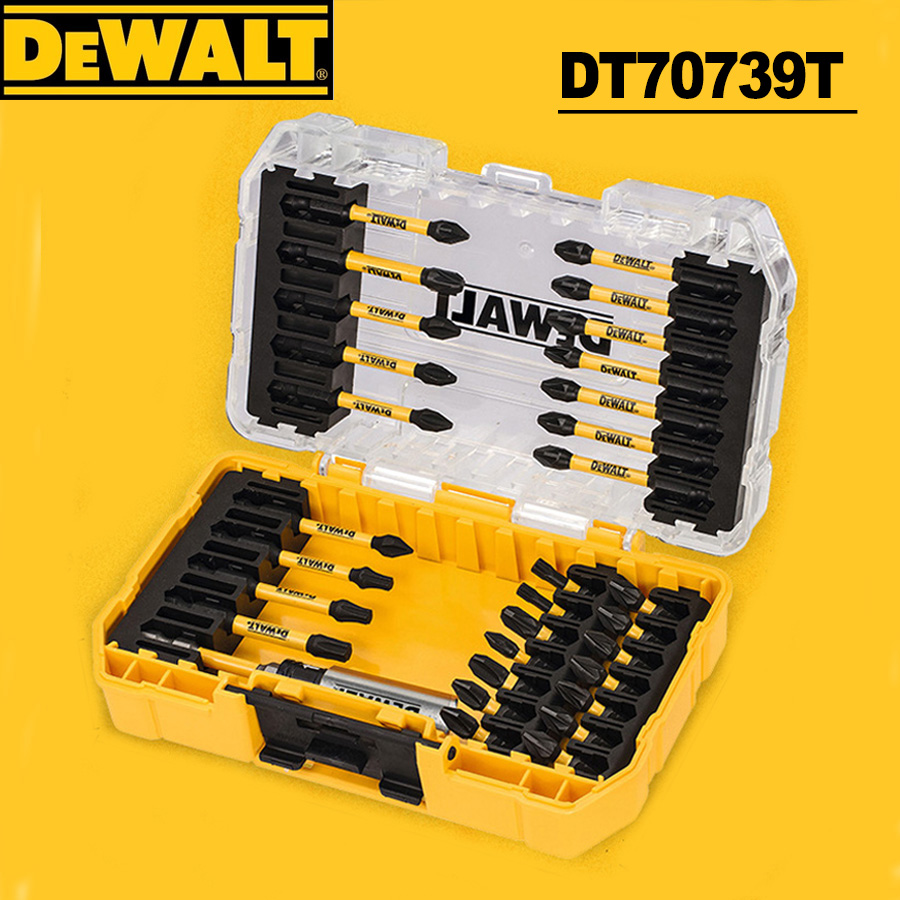ชุดไขควง/ดอกไขควง DeWalt 31 ชิ - Power Tools Yellow And Black บทวิจารณ์และราคา