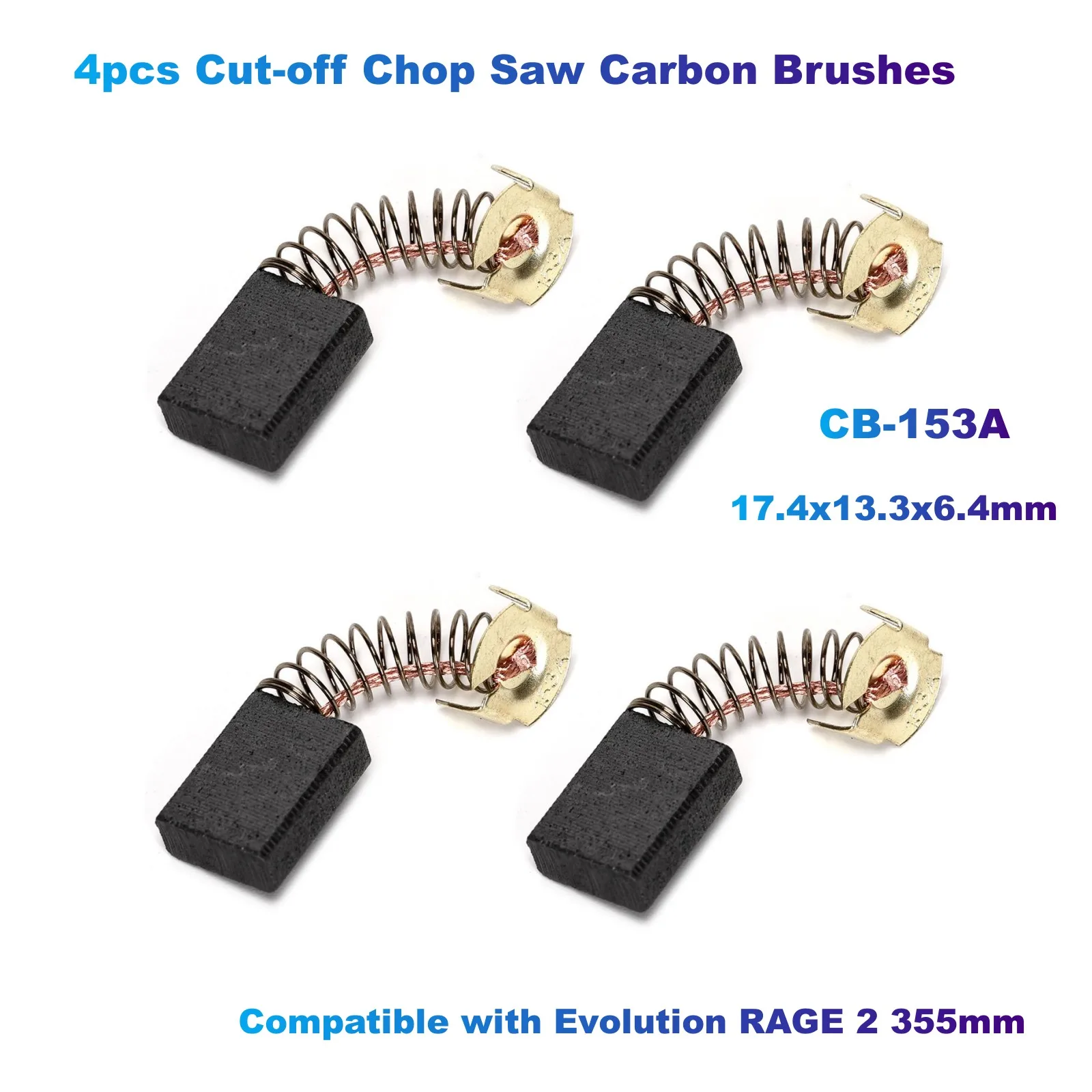 4pcs CUT-off Chop Saw แปรงคาร์ - Power Tools Evolution บทวิจารณ์และราคา