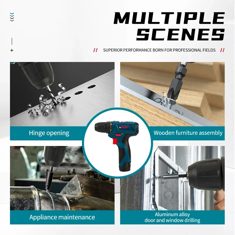 สว่านไฟฟ้าไร้สาย Bosch Profess - Power Tools Hand Tools บทวิจารณ์และราคา