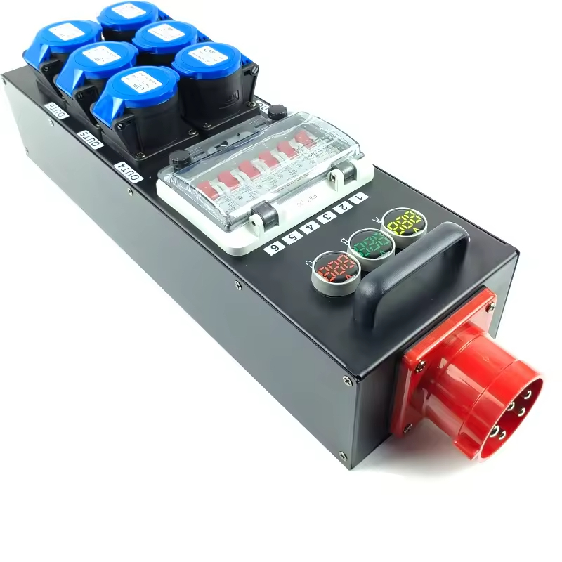 กล่องจ่ายไฟแบบพกพา 6 ช่อง ABCC - Power Tools Distributor บทวิจารณ์และราคา