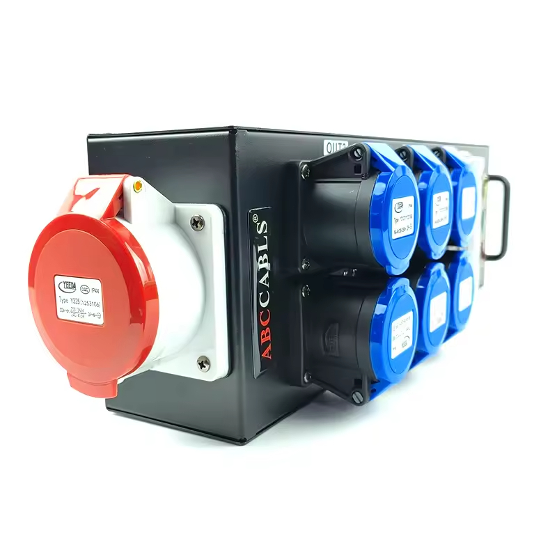กล่องจ่ายไฟแบบพกพา 6 ช่อง ABCC - Power Tools Distributor บทวิจารณ์และราคา